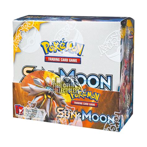 pokemon steel box sun and moon|booster box sun and moon.